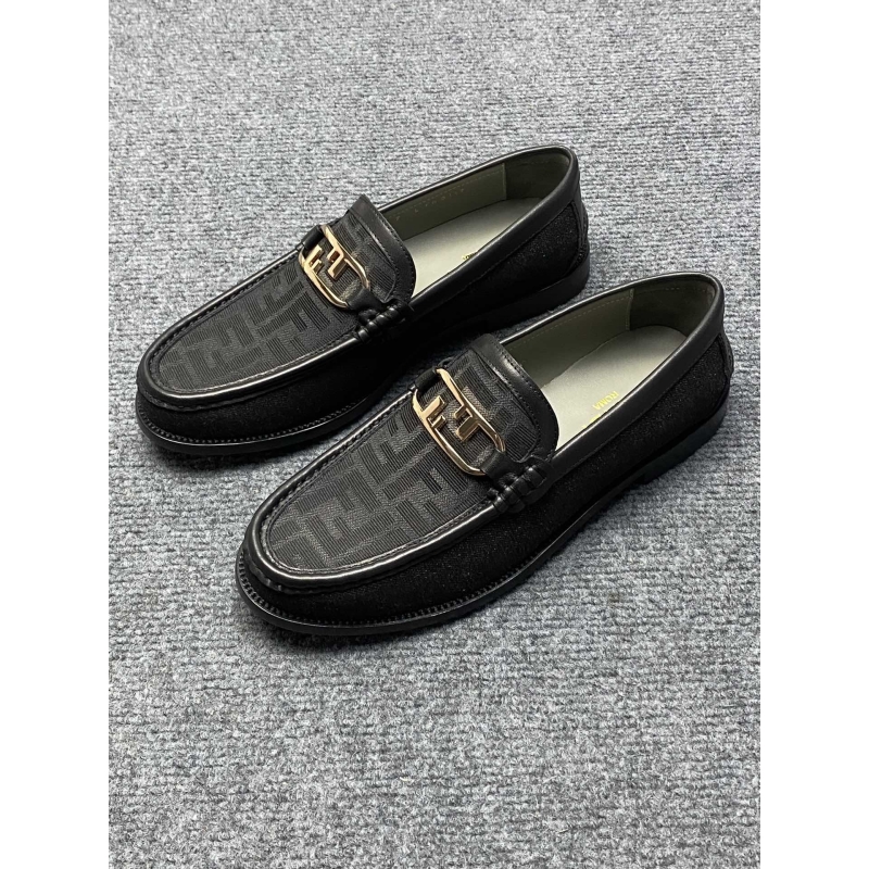 F**di leather shoes